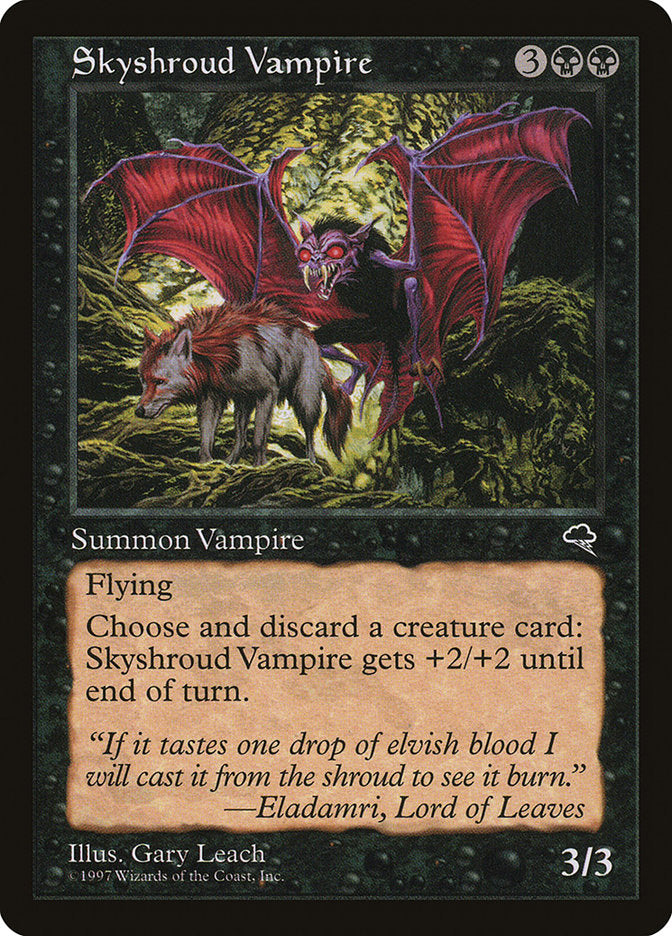 Skyshroud Vampire [Tempest] | Game Master's Emporium (The New GME)