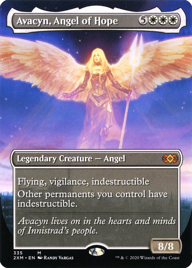 Avacyn, Angel of Hope (Toppers) [Double Masters] | Game Master's Emporium (The New GME)