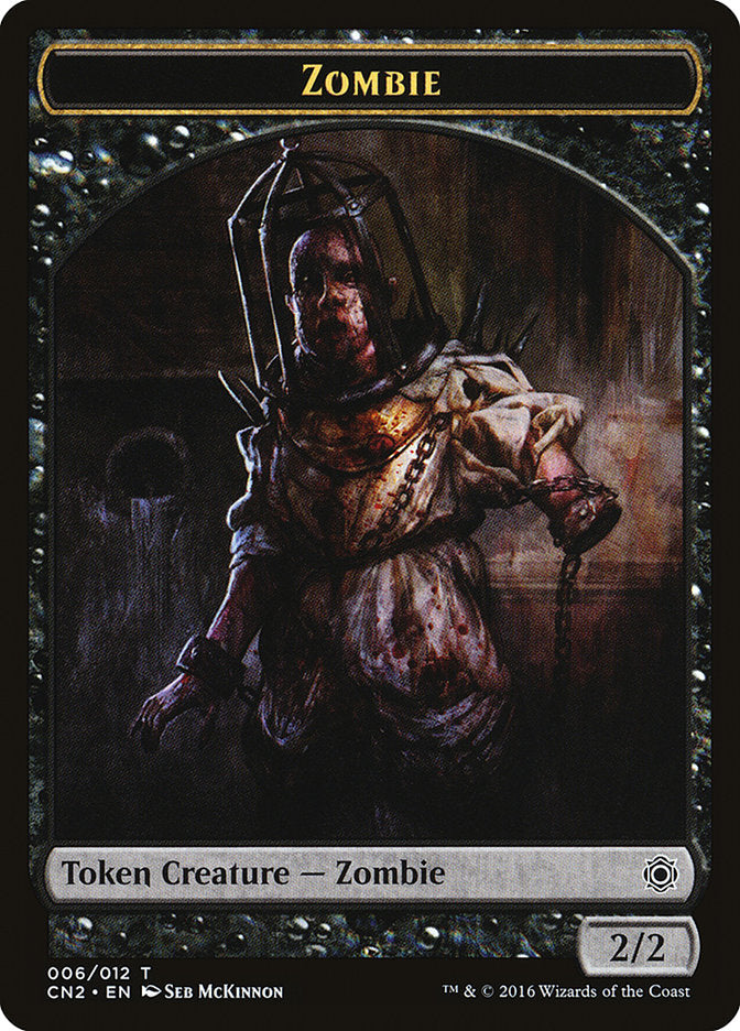 Zombie Token [Conspiracy: Take the Crown Tokens] | Game Master's Emporium (The New GME)