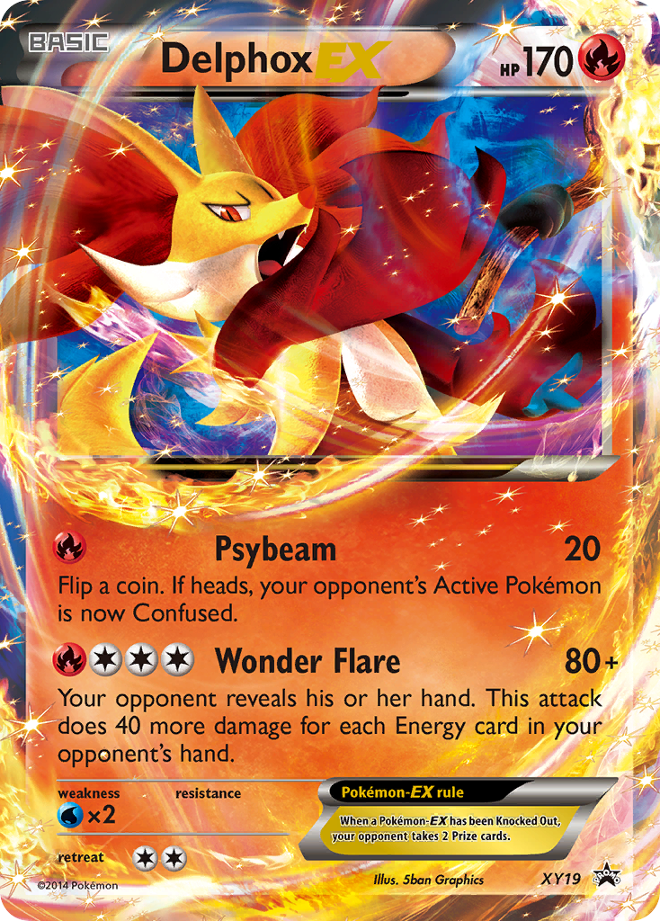 Delphox EX (XY19) [XY: Black Star Promos] | Game Master's Emporium (The New GME)
