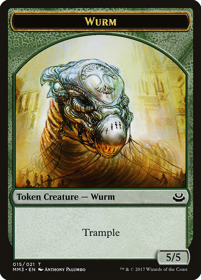 Wurm Token [Modern Masters 2017 Tokens] | Game Master's Emporium (The New GME)