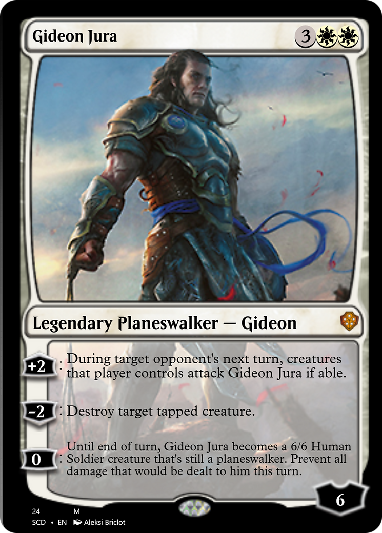 Gideon Jura [Starter Commander Decks] | Game Master's Emporium (The New GME)