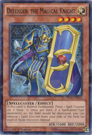 Defender, The Magical Knight [BP03-EN054] Shatterfoil Rare | Game Master's Emporium (The New GME)