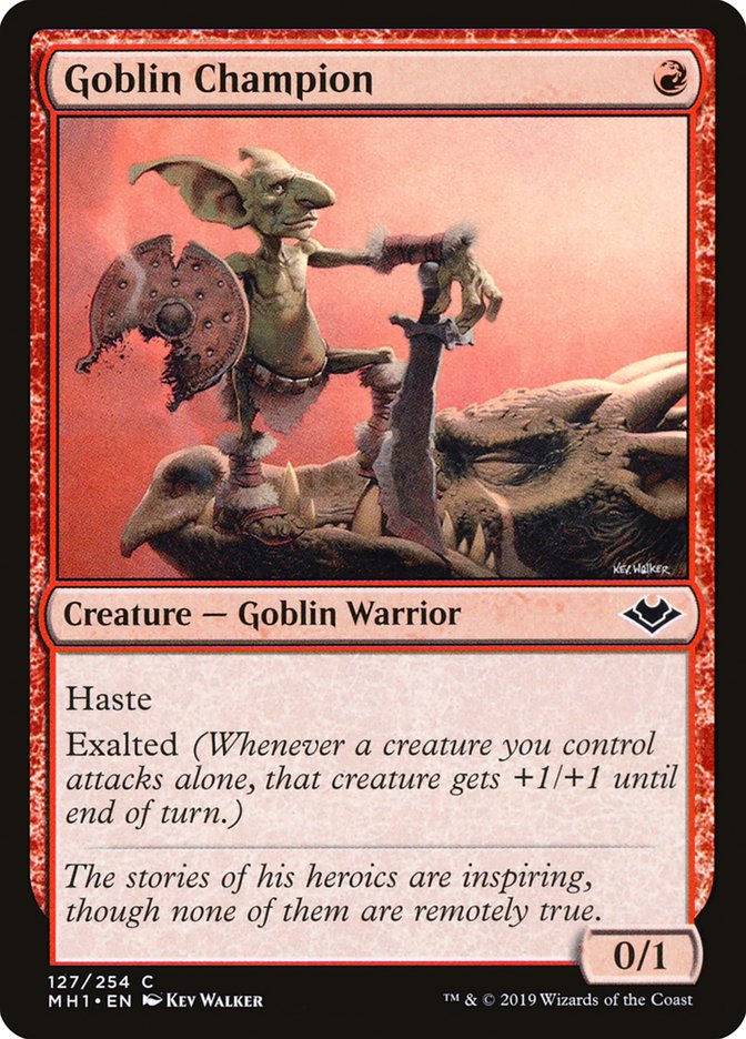 Goblin Champion [Modern Horizons] | Game Master's Emporium (The New GME)