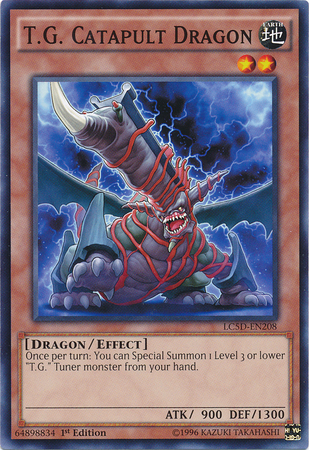 T.G. Catapult Dragon [LC5D-EN208] Common | Game Master's Emporium (The New GME)