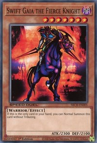 Swift Gaia the Fierce Knight [SBCB-EN005] Common | Game Master's Emporium (The New GME)