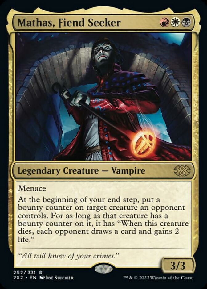 Mathas, Fiend Seeker [Double Masters 2022] | Game Master's Emporium (The New GME)