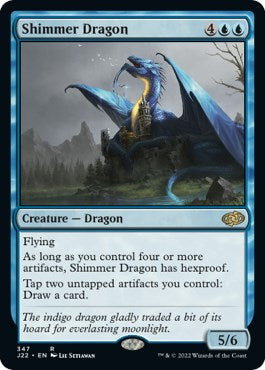 Shimmer Dragon [Jumpstart 2022] | Game Master's Emporium (The New GME)