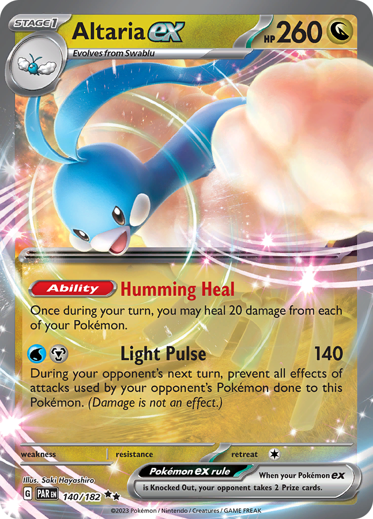 Altaria ex (140/182) [Scarlet & Violet: Paradox Rift] | Game Master's Emporium (The New GME)