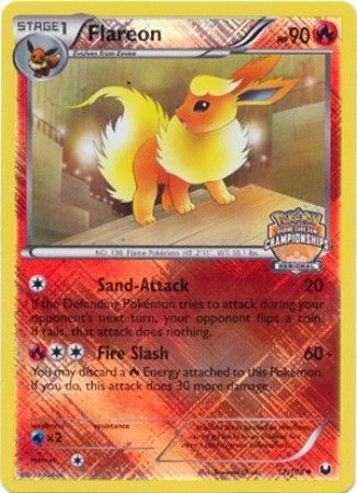 Flareon (12/108) (Regional Championship 2013 Promo) [Black & White: Dark Explorers] | Game Master's Emporium (The New GME)