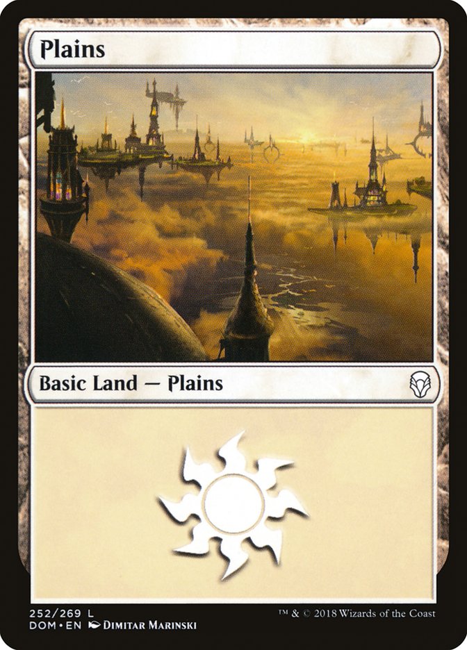 Plains (252) [Dominaria] | Game Master's Emporium (The New GME)