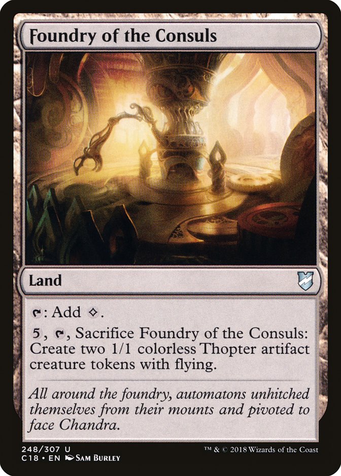 Foundry of the Consuls [Commander 2018] | Game Master's Emporium (The New GME)