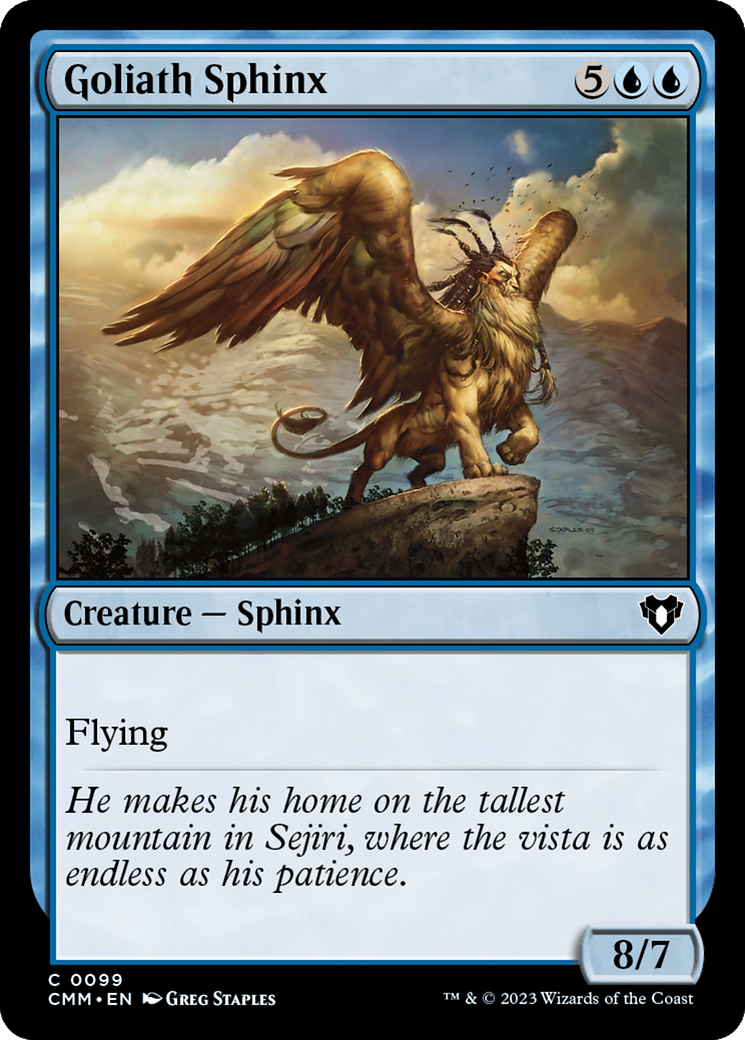 Goliath Sphinx [Commander Masters] | Game Master's Emporium (The New GME)