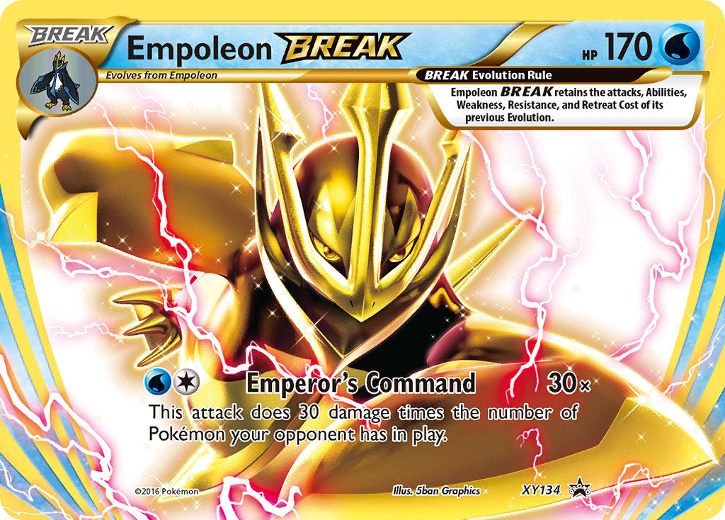 Empoleon BREAK (XY134) [XY: Black Star Promos] | Game Master's Emporium (The New GME)