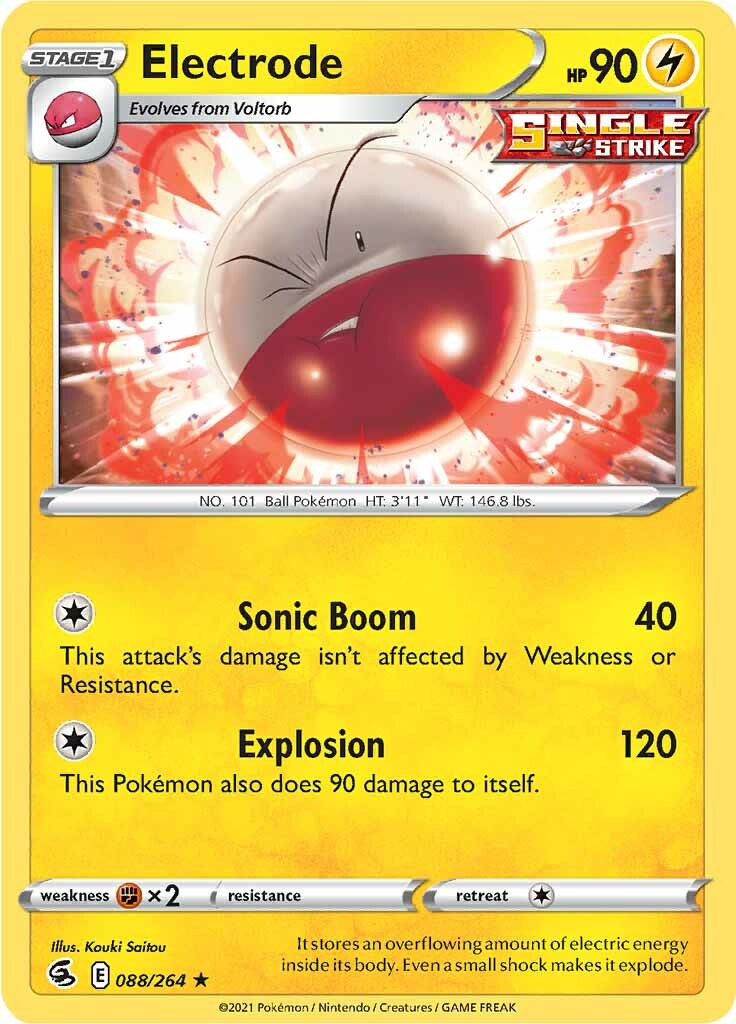 Electrode (088/264) [Sword & Shield: Fusion Strike] | Game Master's Emporium (The New GME)