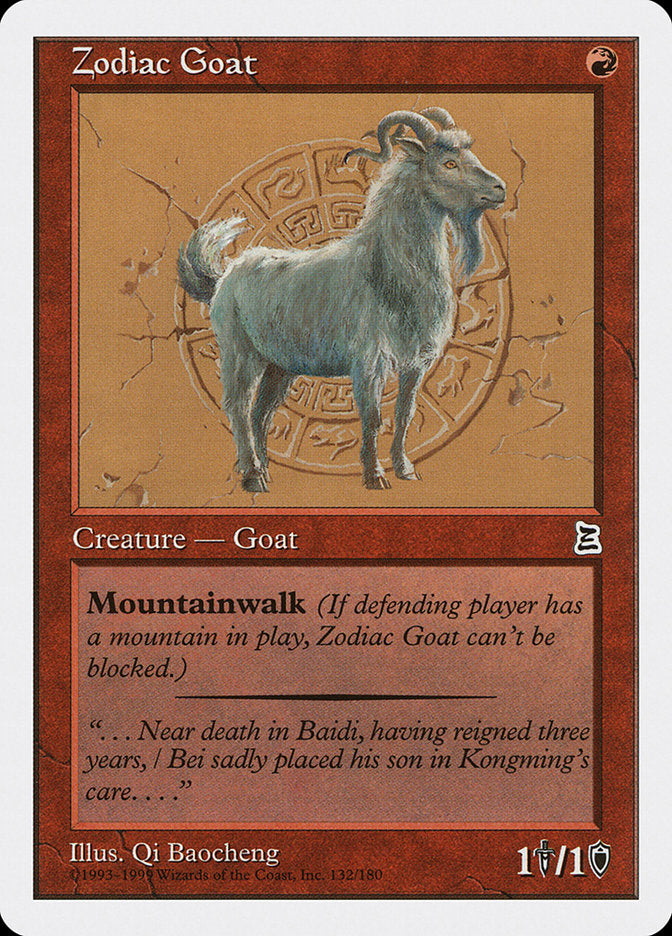 Zodiac Goat [Portal Three Kingdoms] | Game Master's Emporium (The New GME)