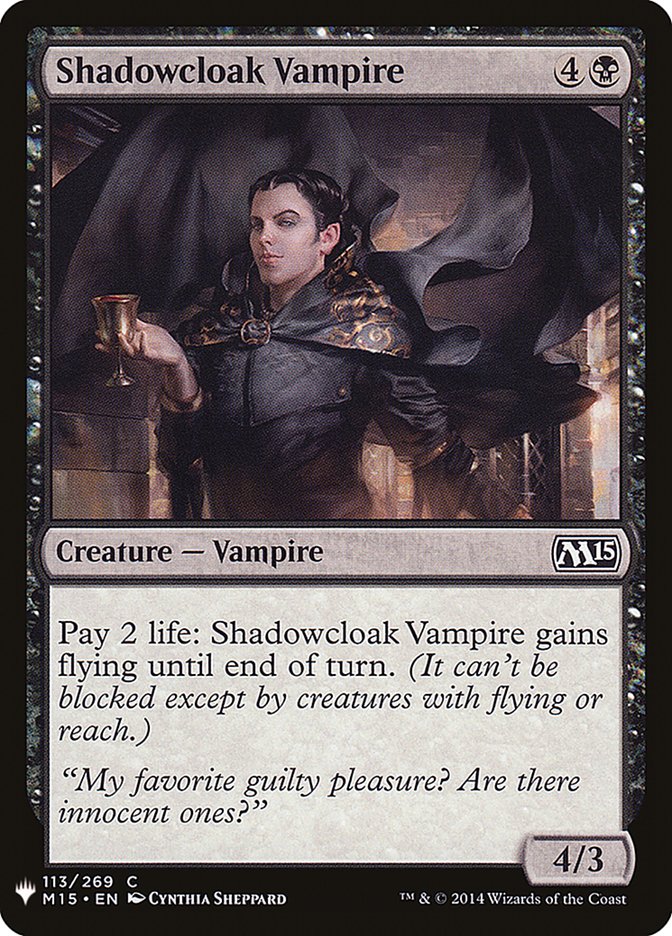 Shadowcloak Vampire [Mystery Booster] | Game Master's Emporium (The New GME)