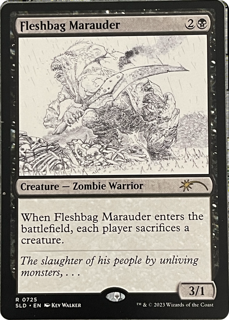 Fleshbag Marauder (Sketch Showcase) [Secret Lair Drop Series] | Game Master's Emporium (The New GME)