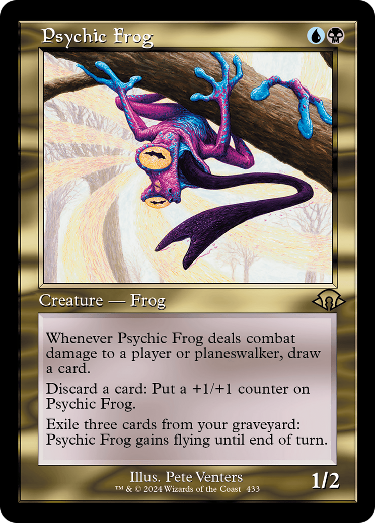 Psychic Frog (Retro) [Modern Horizons 3] | Game Master's Emporium (The New GME)
