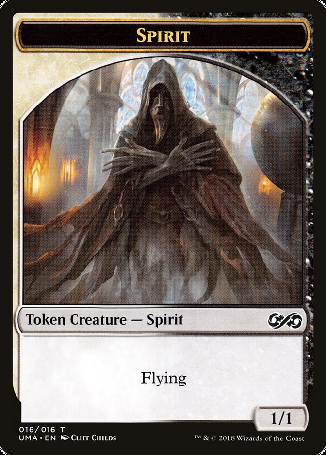 Spirit Token (016/016) [Ultimate Masters Tokens] | Game Master's Emporium (The New GME)