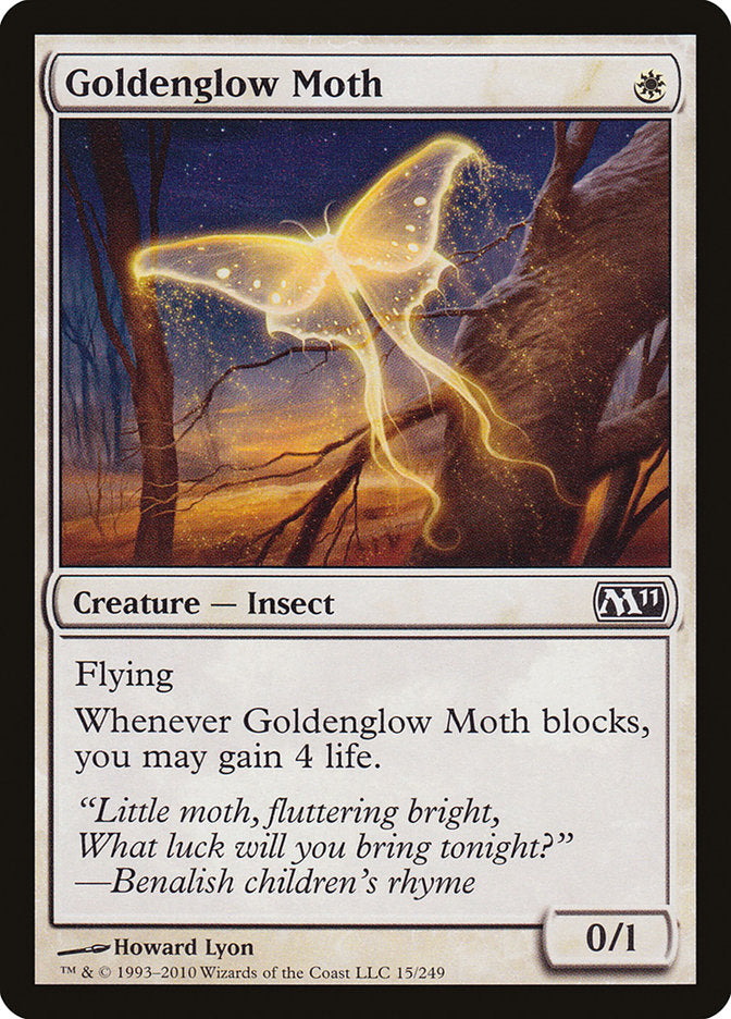 Goldenglow Moth [Magic 2011] | Game Master's Emporium (The New GME)
