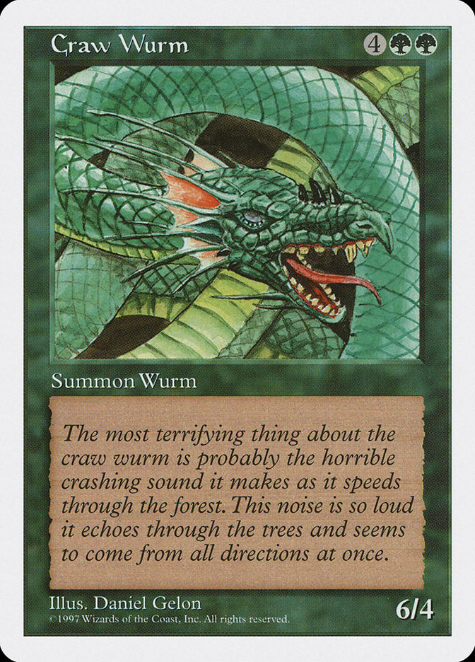 Craw Wurm [Fifth Edition] | Game Master's Emporium (The New GME)