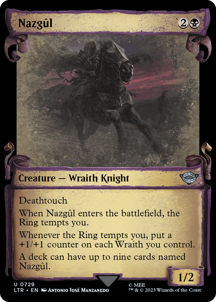 Nazgul (0729) [The Lord of the Rings: Tales of Middle-Earth Showcase Scrolls] | Game Master's Emporium (The New GME)