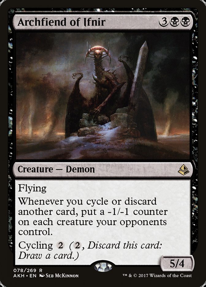 Archfiend of Ifnir [Amonkhet] | Game Master's Emporium (The New GME)