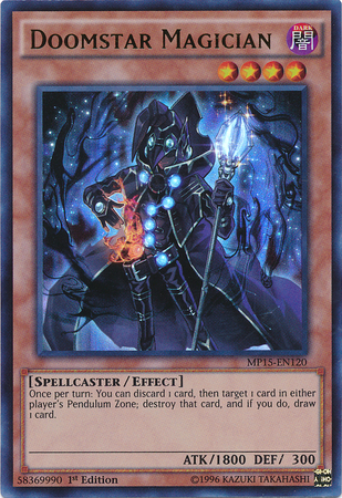 Doomstar Magician [MP15-EN120] Ultra Rare | Game Master's Emporium (The New GME)