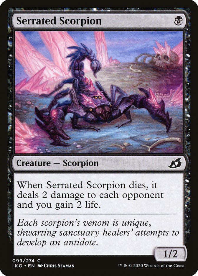 Serrated Scorpion [Ikoria: Lair of Behemoths] | Game Master's Emporium (The New GME)