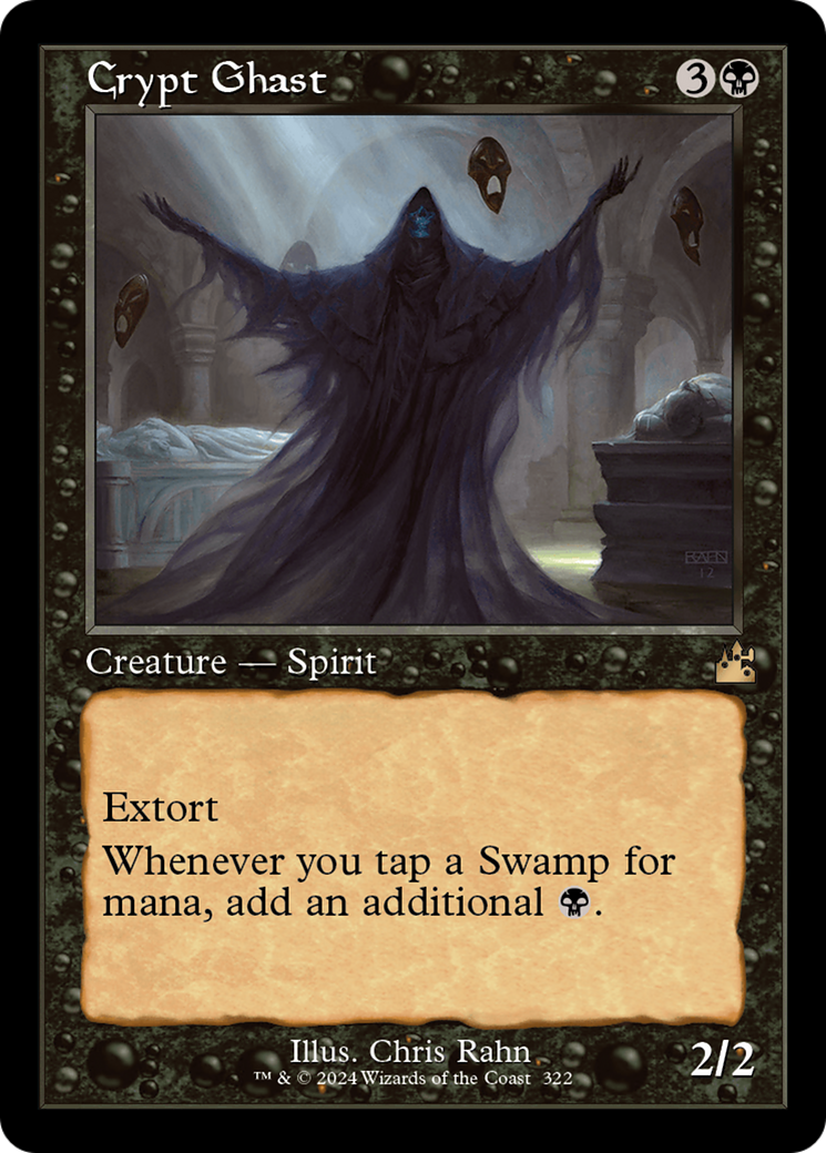 Crypt Ghast (Retro Frame) [Ravnica Remastered] | Game Master's Emporium (The New GME)