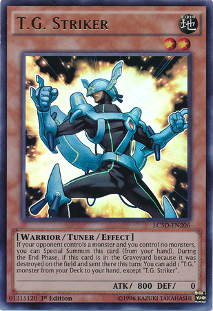 T.G. Striker [LC5D-EN206] Ultra Rare | Game Master's Emporium (The New GME)