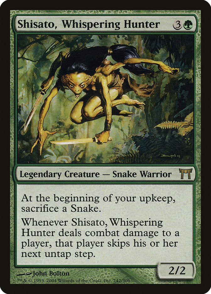 Shisato, Whispering Hunter [Champions of Kamigawa] | Game Master's Emporium (The New GME)