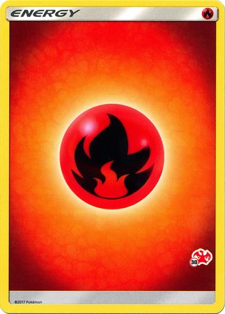Fire Energy (Charizard Stamp #38) [Battle Academy 2020] | Game Master's Emporium (The New GME)