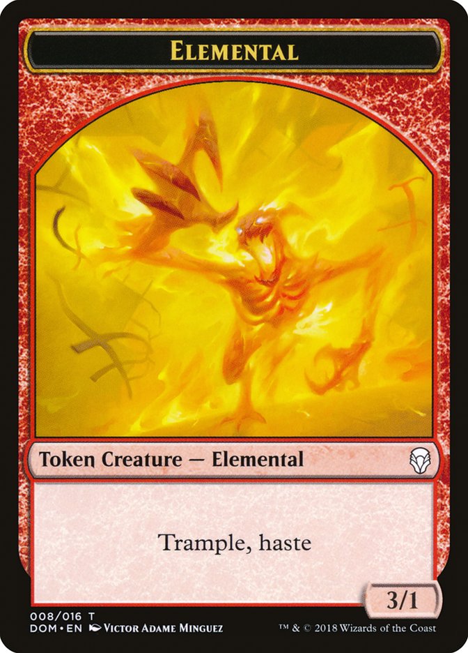 Elemental Token [Dominaria Tokens] | Game Master's Emporium (The New GME)