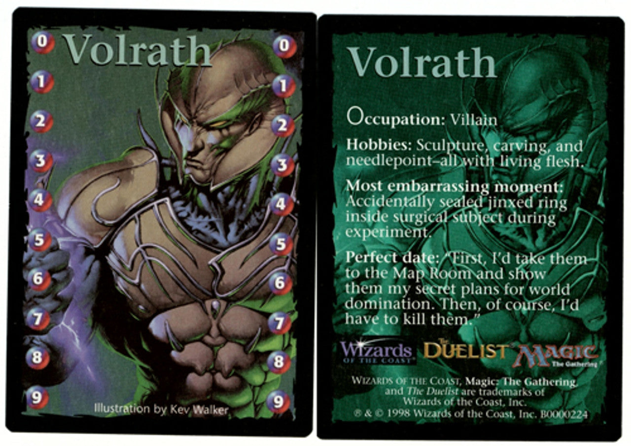 Volrath Life Counter Token [Media Promos] | Game Master's Emporium (The New GME)