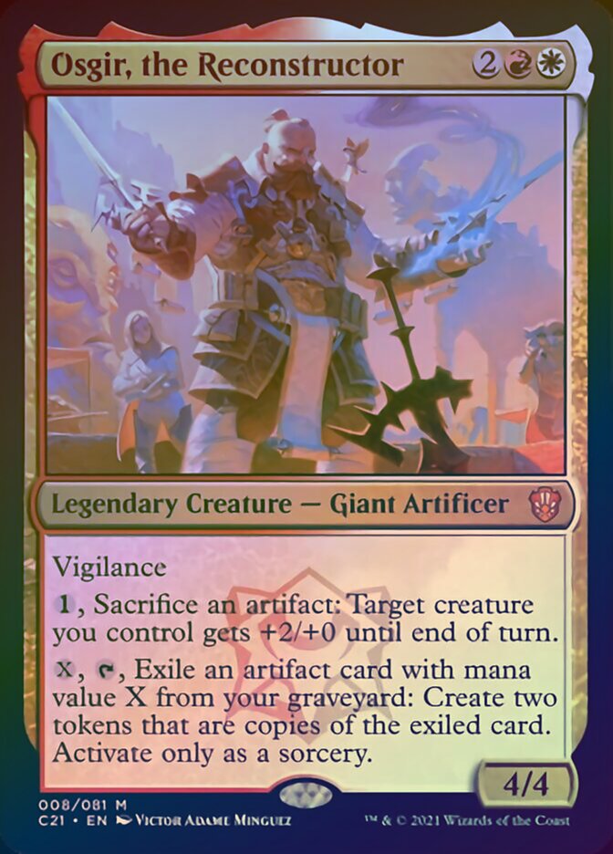 Osgir, the Reconstructor (Display Commander) [Commander 2021] | Game Master's Emporium (The New GME)