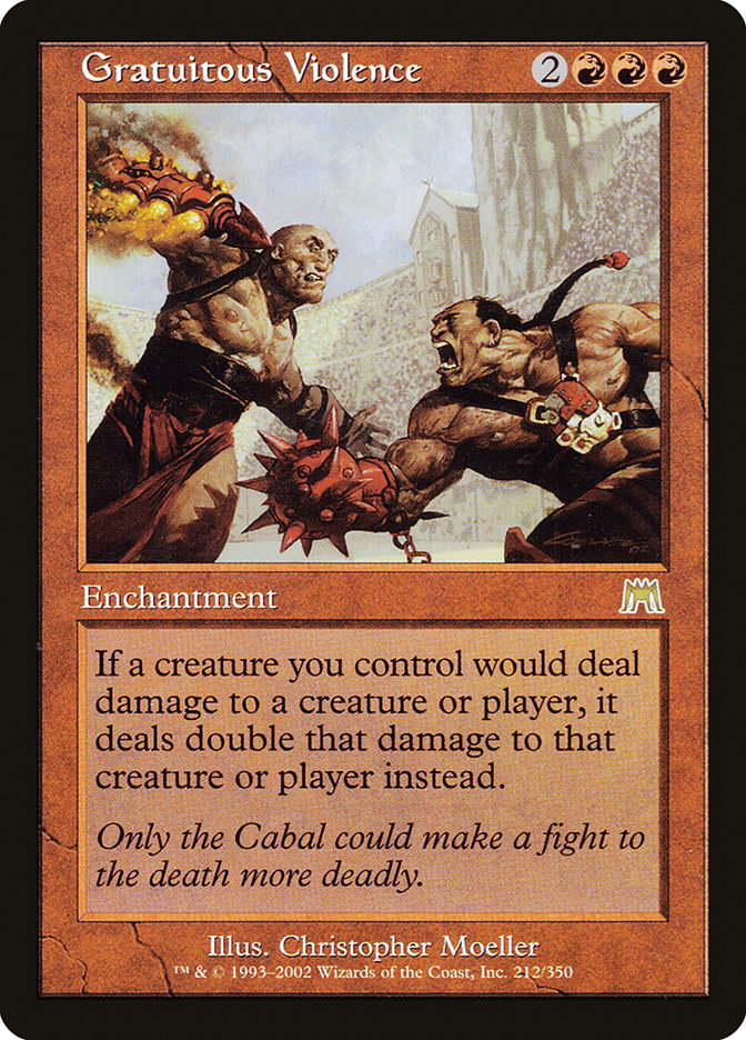 Gratuitous Violence [Onslaught] | Game Master's Emporium (The New GME)
