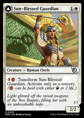 Sun-Blessed Guardian // Furnace-Blessed Conqueror [March of the Machine] | Game Master's Emporium (The New GME)