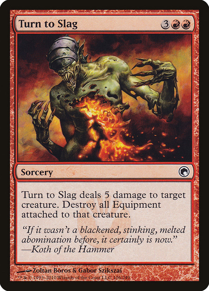Turn to Slag [Scars of Mirrodin] | Game Master's Emporium (The New GME)