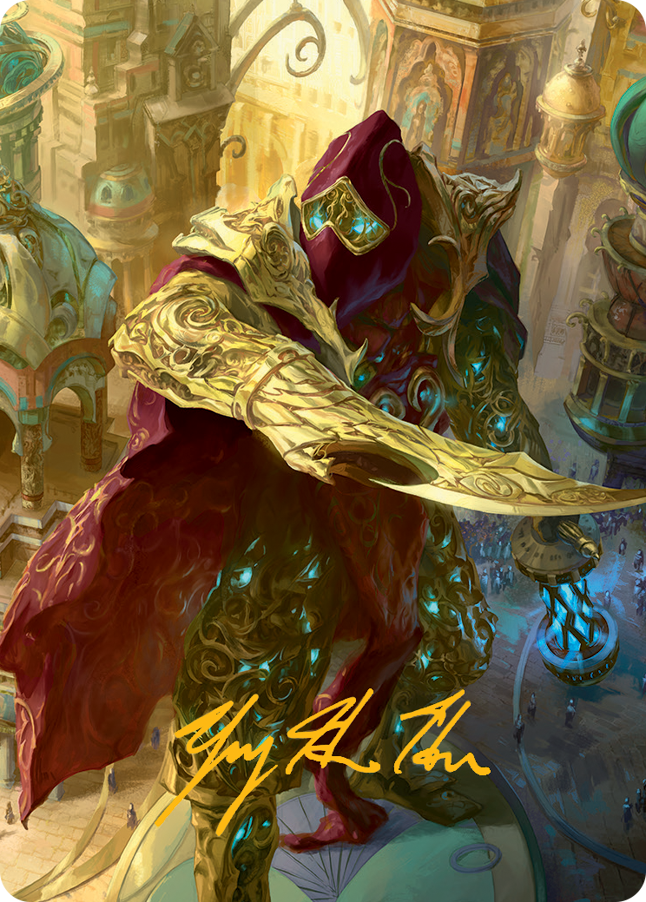 Baral, Chief of Compliance Art Card (Gold-Stamped Signature) [March of the Machine Art Series] | Game Master's Emporium (The New GME)