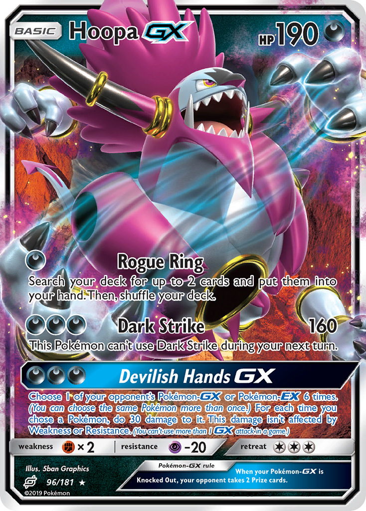 Hoopa GX (96/181) [Sun & Moon: Team Up] | Game Master's Emporium (The New GME)