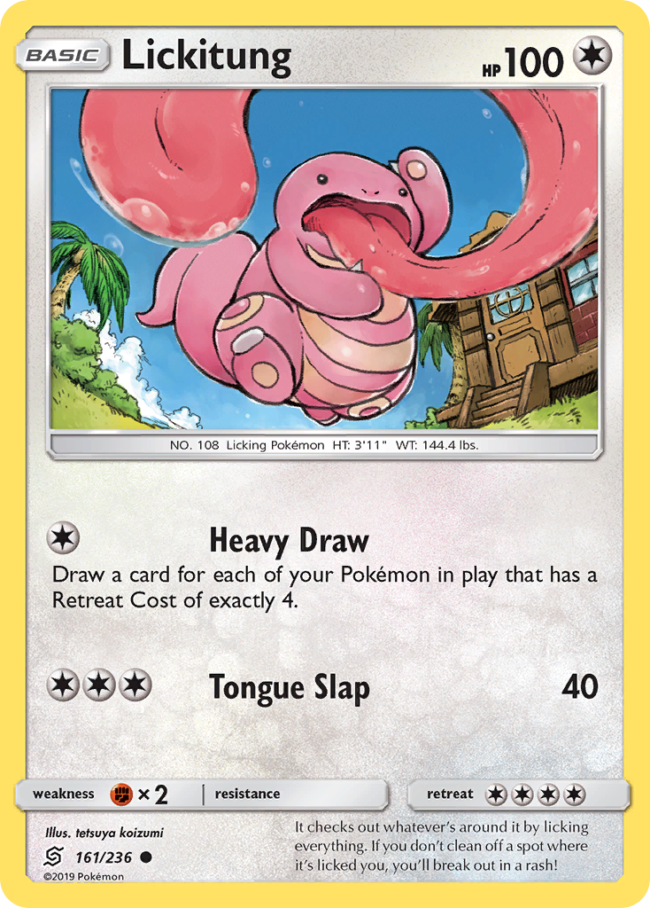 Lickitung (161/236) [Sun & Moon: Unified Minds] | Game Master's Emporium (The New GME)