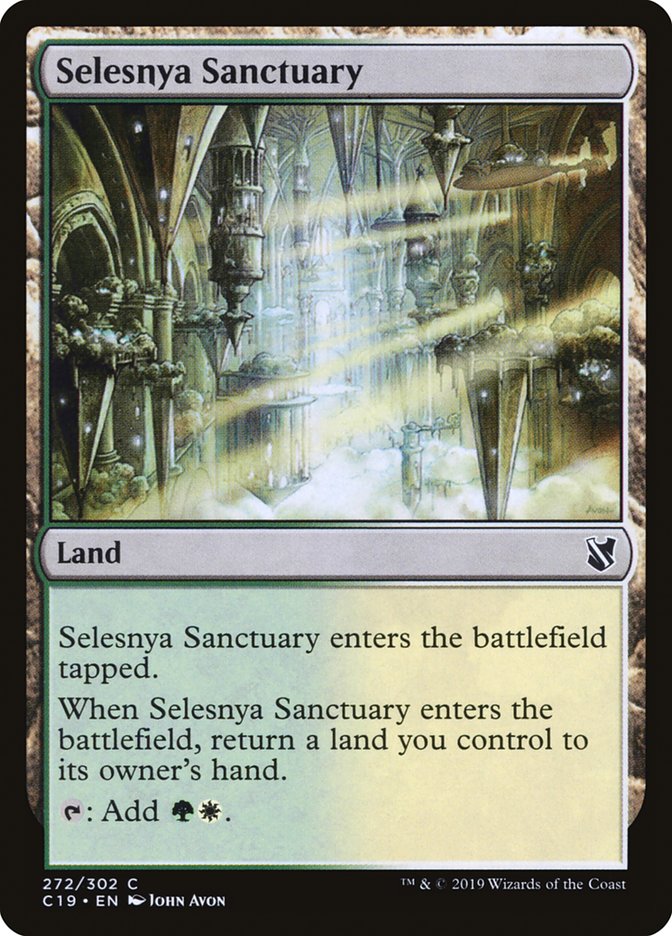 Selesnya Sanctuary [Commander 2019] | Game Master's Emporium (The New GME)