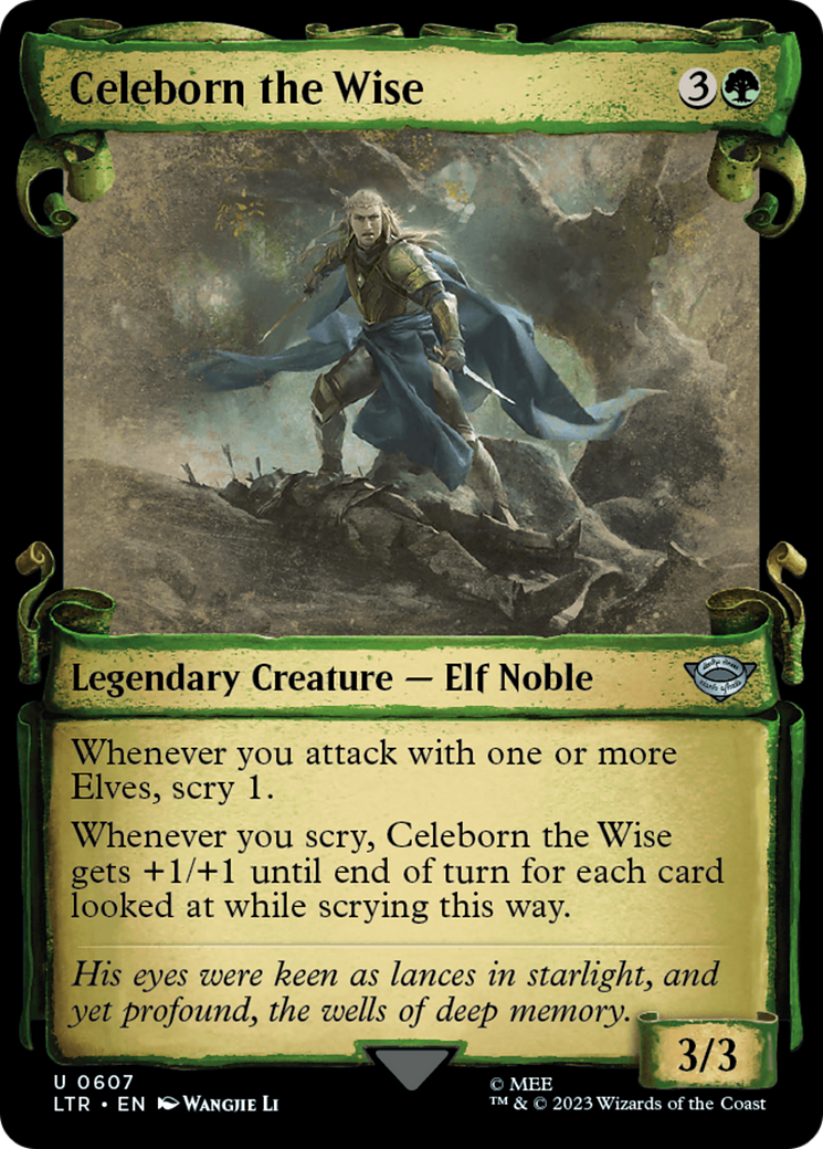 Celeborn the Wise [The Lord of the Rings: Tales of Middle-Earth Showcase Scrolls] | Game Master's Emporium (The New GME)