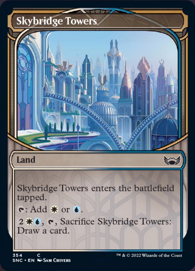 Skybridge Towers (Showcase Skyscraper) [Streets of New Capenna] | Game Master's Emporium (The New GME)