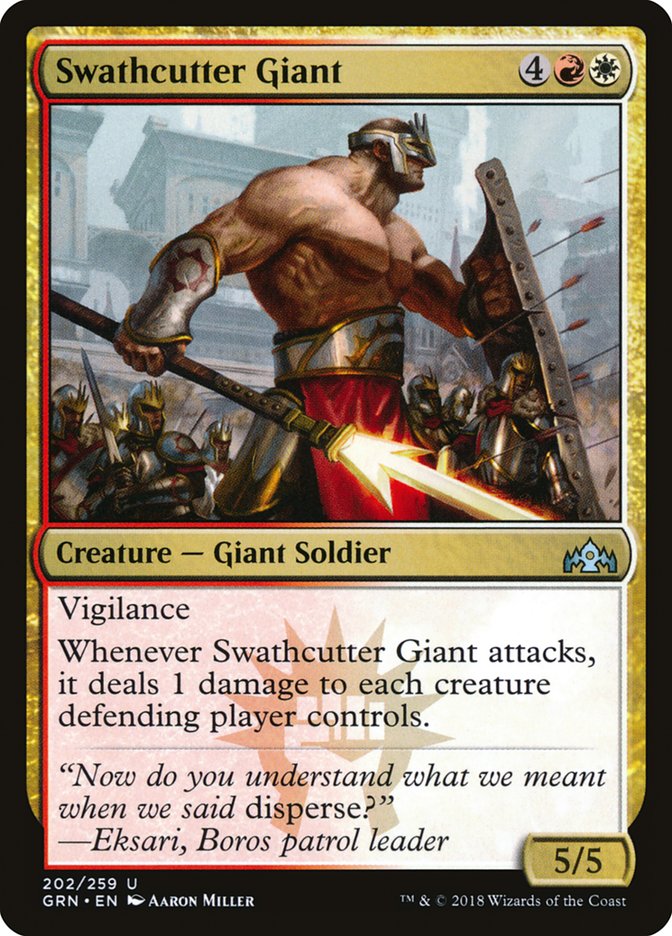 Swathcutter Giant [Guilds of Ravnica] | Game Master's Emporium (The New GME)