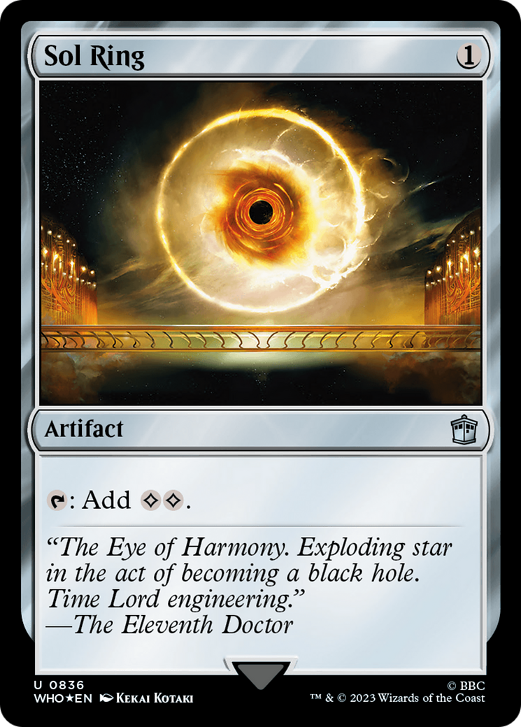 Sol Ring (Surge Foil) [Doctor Who] | Game Master's Emporium (The New GME)