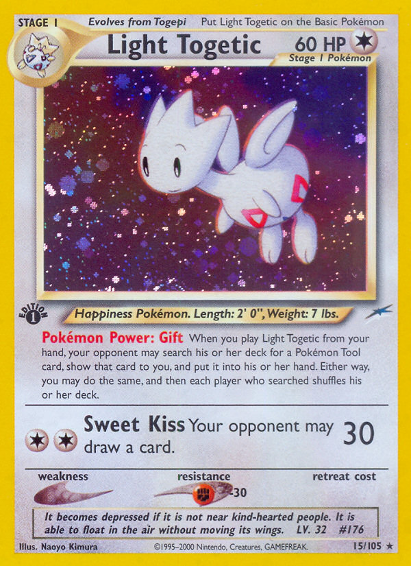 Light Togetic (15/105) [Neo Destiny 1st Edition] | Game Master's Emporium (The New GME)