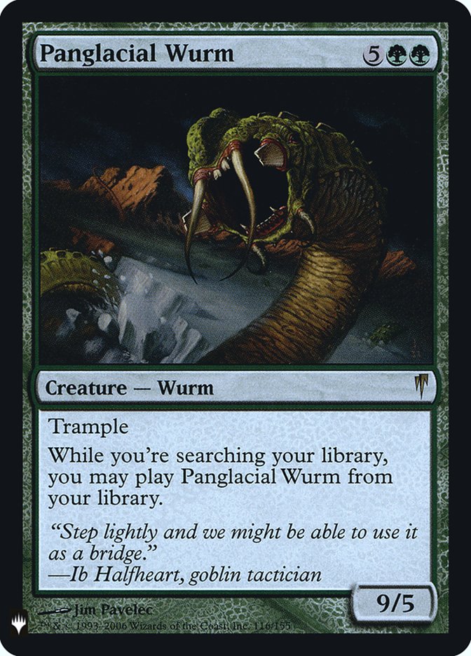 Panglacial Wurm [Mystery Booster] | Game Master's Emporium (The New GME)